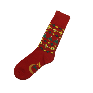 Kerst sokken rood